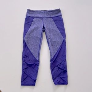 Ivivva Cropped Purple Leggings